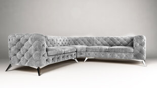 Universālais stūra dīvāns Ropez Chelsea 2+E+2, gaiši brūns cena un informācija | Stūra dīvāni | 220.lv