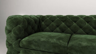 Universālais stūra dīvāns Ropez Chelsea 2+E+2, zaļš цена и информация | Угловые диваны | 220.lv