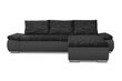 Universālais stūra dīvāns Ropez Acra, pelēks/melns cena un informācija | Stūra dīvāni | 220.lv