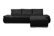Universālais stūra dīvāns Ropez Acra, melns цена и информация | Stūra dīvāni | 220.lv