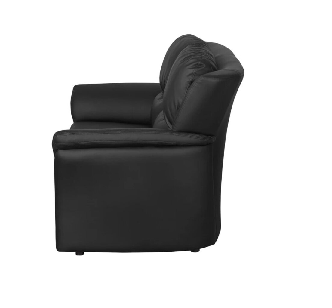 Dīvāns Ropez Pisa 2, melns cena un informācija | Dīvāni | 220.lv