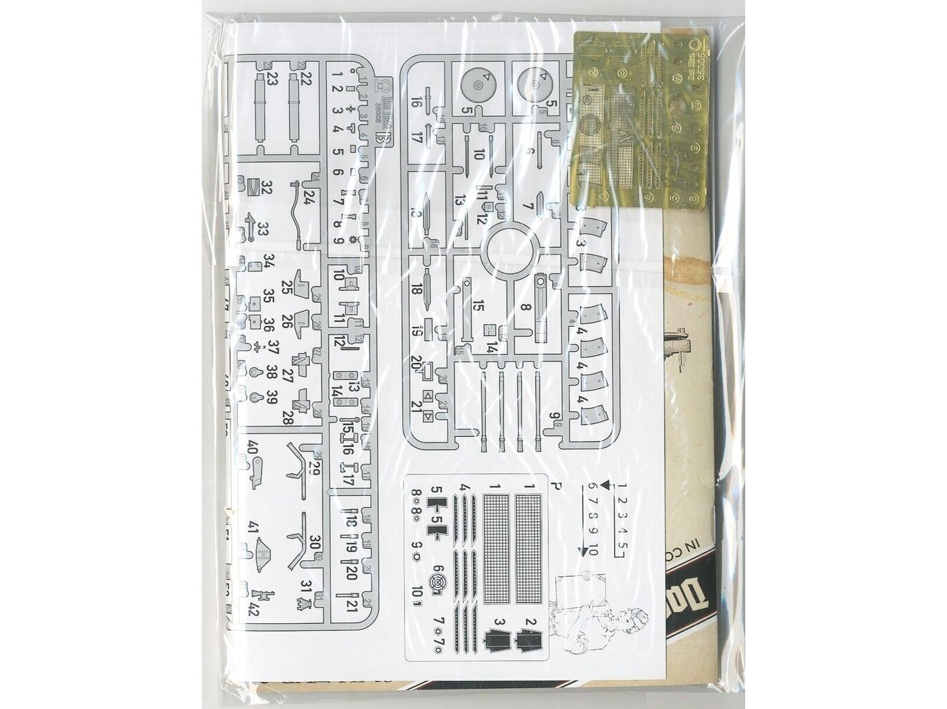 Das Werk - 2cm Salvenmaschinenkanone SMK 18 - Typ 2, 1/35, 35005 cena un informācija | Konstruktori | 220.lv