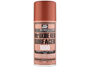 Mr.Hobby - Mr.Oxide Red Surfacer 1000 Spray Gruntskrāsas, 170 ml, B-525 cena un informācija | Modelēšanas un zīmēšanas piederumi | 220.lv