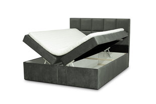 Кровать Ropez Flip 160x200см, серого цвета цена и информация | Кровати | 220.lv