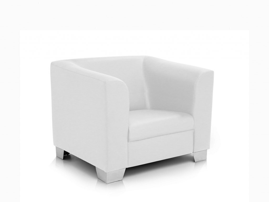 Krēsls Ropez Chicago, balts cena un informācija | Atpūtas krēsli | 220.lv