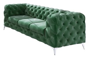 Трехместный диван Ropez Chelsea, зеленый цена и информация | Диваны | 220.lv