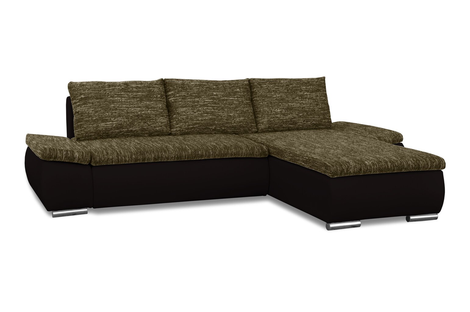 Universālais stūra dīvāns Ropez Acra, brūns/gaiši brūns cena un informācija | Stūra dīvāni | 220.lv