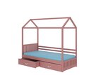Gulta ADRK Furniture Rose 80x190 cm, rozā