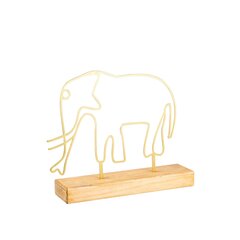 Декоративная фигурка Elephant Gold цена и информация | Детали интерьера | 220.lv