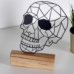 Декоративная фигурка Skull Black цена и информация | Детали интерьера | 220.lv