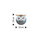 Metāla sienas dekorācija Owl 3 Copper, 19x19 cm цена и информация | Interjera priekšmeti | 220.lv