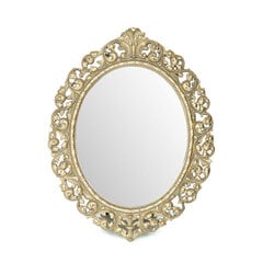 Dekoratīvais spogulis, zelta krāsas цена и информация | Зеркала | 220.lv