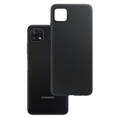 3MK Matt maciņš paredzēts Samsung Galaxy A22, melns cena un informācija | Telefonu vāciņi, maciņi | 220.lv