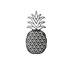 Metāla sienas dekorācija Pineapple, 35x70 cm cena un informācija | Interjera priekšmeti | 220.lv