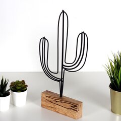 Декоративная фигура Cactus Black цена и информация | Детали интерьера | 220.lv