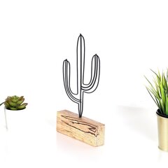 Декоративная фигура Cactus Mini Black цена и информация | Детали интерьера | 220.lv