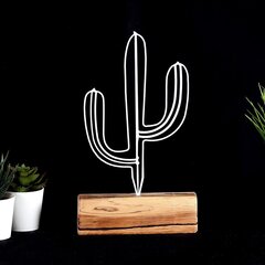 Декоративная фигура Cactus Mini White цена и информация | Детали интерьера | 220.lv