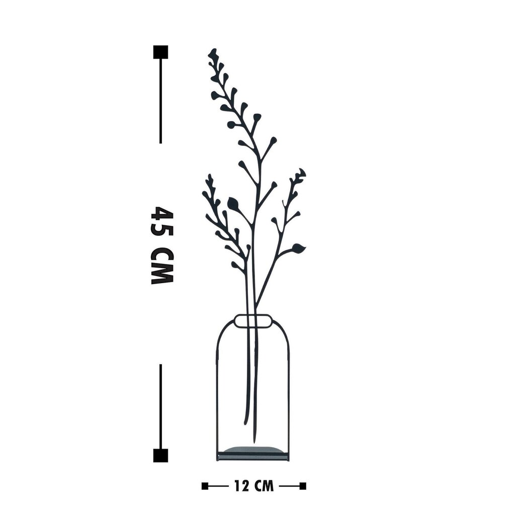 Dekoratīvā figūriņa Flowerpot - 7 цена и информация | Interjera priekšmeti | 220.lv
