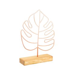 Декоративная фигурка Large Leaf Copper цена и информация | Детали интерьера | 220.lv