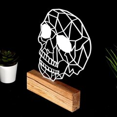 Декоративная фигурка Skull White цена и информация | Детали интерьера | 220.lv