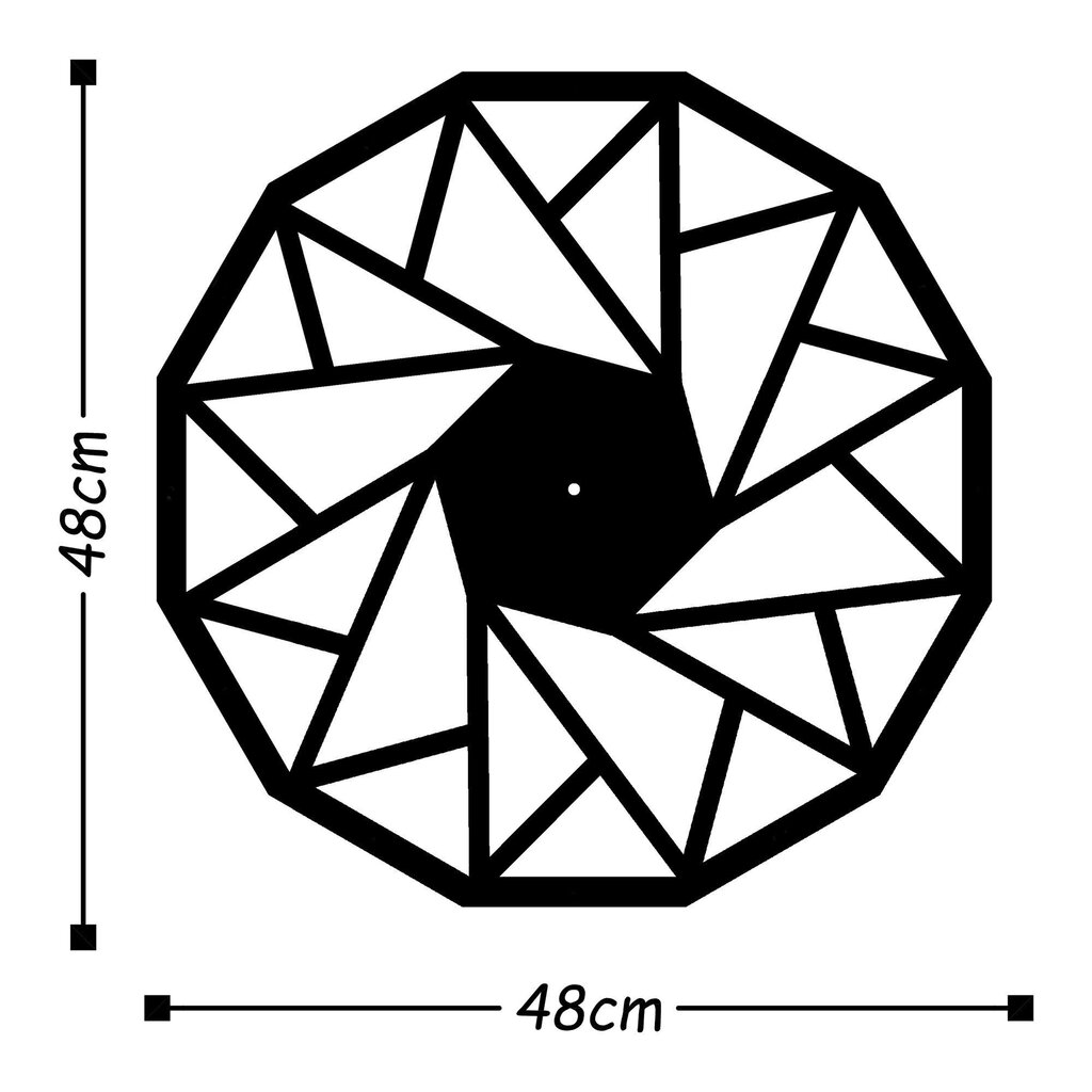 Dekoratīvais sienas pulkstenis cena un informācija | Pulksteņi | 220.lv