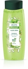 Aroma Natural Aloe Vera шампунь, 400ml цена и информация | Шампуни | 220.lv