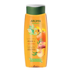 Aroma Peach & Persimmon mīkstinoša dušas želeja, 400 ml cena un informācija | Dušas želejas, eļļas | 220.lv