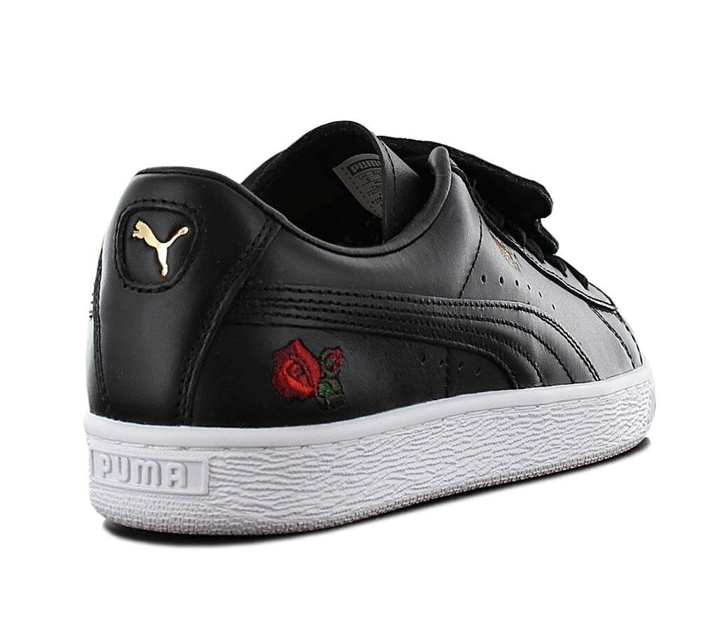 Sieviešu Sporta apavi PUMA Basket Badge Vertere Black/Gold 370192-02-41 cena  | 220.lv