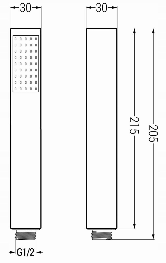 Dušas komplekts Mexen R-77, Black cena un informācija | Dušas komplekti un paneļi | 220.lv