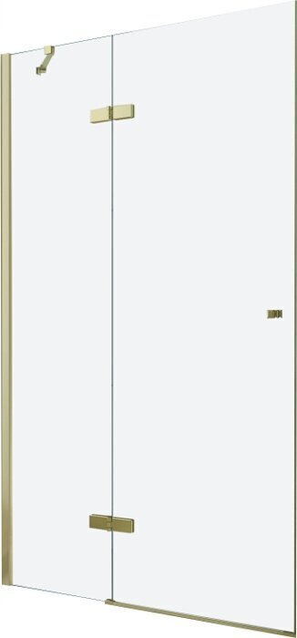 Dušas durvis Mexen Roma 70,80,90,100,110,120 cm, gold cena un informācija | Dušas durvis, dušas sienas | 220.lv