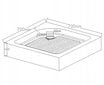 Kvadrāta dušas paliktnis Mexen Rio ar sifonu, 70x70 cm cena un informācija | Dušas paliktņi | 220.lv