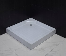 Kvadrāta dušas paliktnis Mexen Rio ar sifonu, 90x90 cm цена и информация | Душевые поддоны | 220.lv