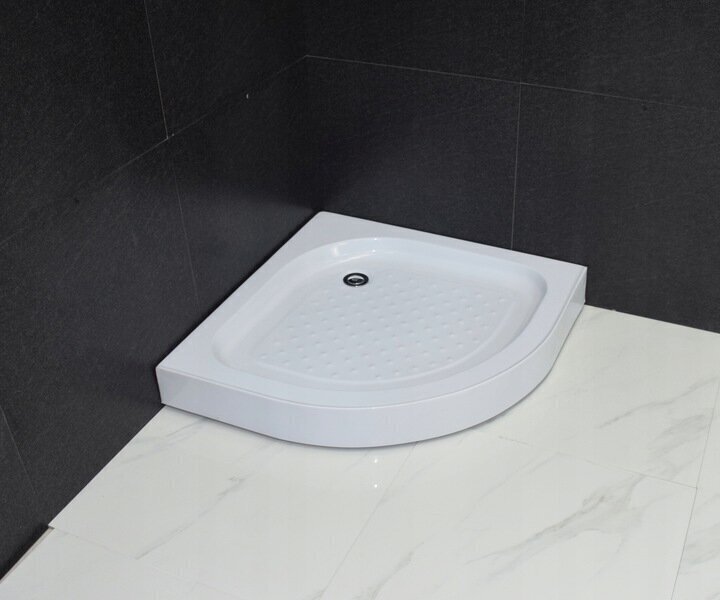 Pusapaļš dušas paliktnis Mexen Rio ar sifonu, 70x70, 80x80, 90x90 cm cena un informācija | Dušas paliktņi | 220.lv