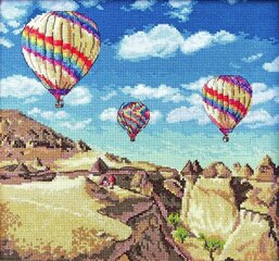Набор для вышивания LetiStitch Воздушные шары над Гранд-Каньоном Sleti961 цена и информация | Принадлежности для вышивания | 220.lv