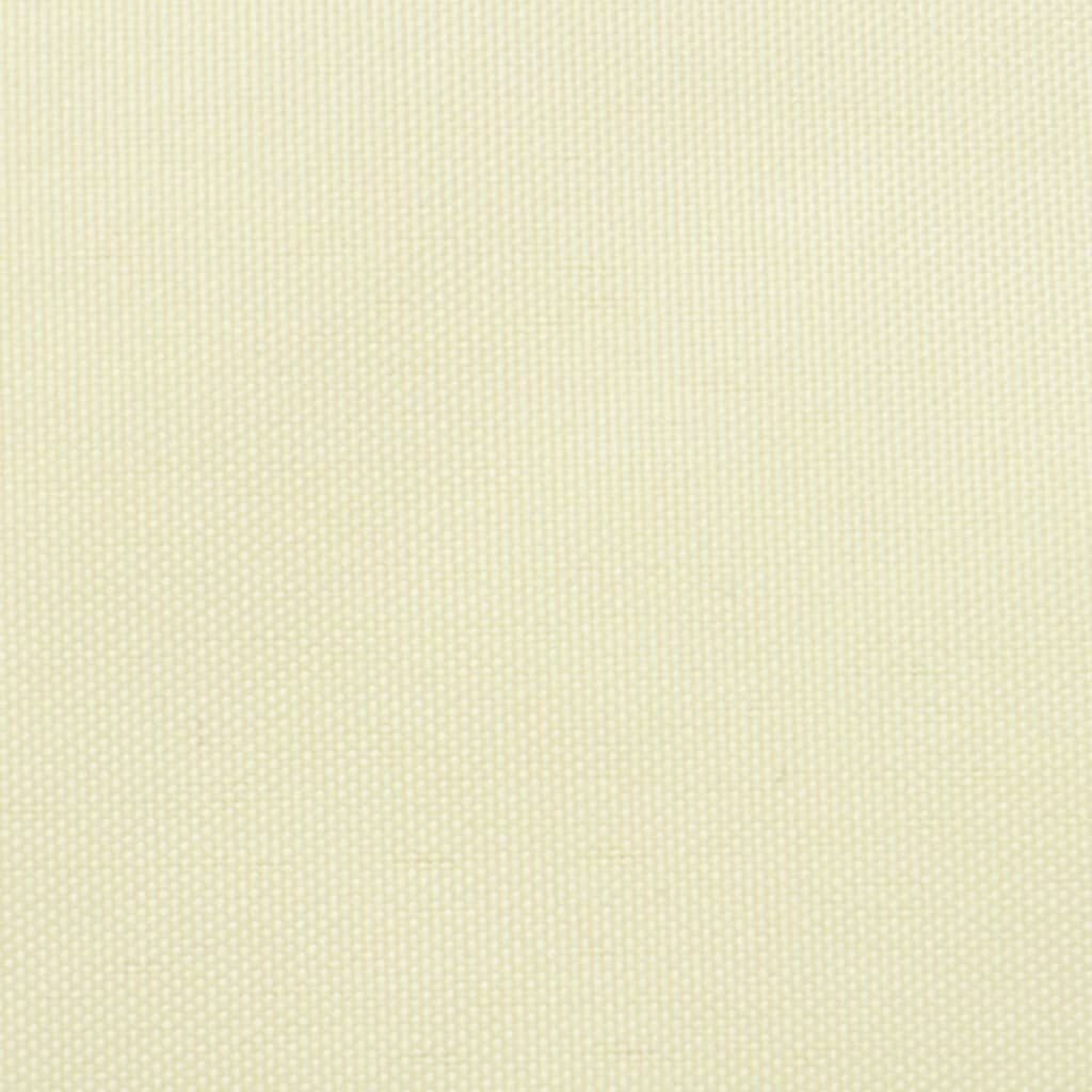 vidaXL saulessargs, krēmkrāsas, 2x5 m, oksfordas audums cena un informācija | Saulessargi, markīzes un statīvi | 220.lv