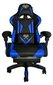 Spēļu krēsls Malatec, melns / zils цена и информация | Biroja krēsli | 220.lv