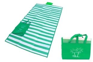 Piknika paklājs, zaļš 178x90 цена и информация | Туристические матрасы и коврики | 220.lv