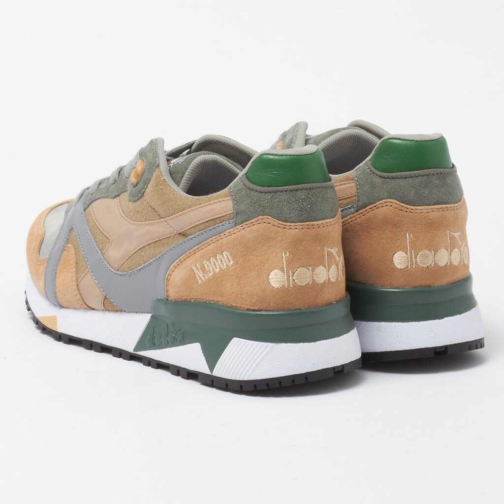 Kedas vīriešiem Diadora N9000 Italia Alpini Green Wreath of Flowers 172304-70142-9.5 cena un informācija | Sporta apavi vīriešiem | 220.lv