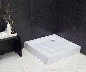 Kvadrāta dušas paliktnis Mexen Rio ar sifonu, 80x80 cm cena un informācija | Dušas paliktņi | 220.lv
