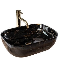 Izlietne Rea Belinda, Black Marble shiny цена и информация | Раковины | 220.lv