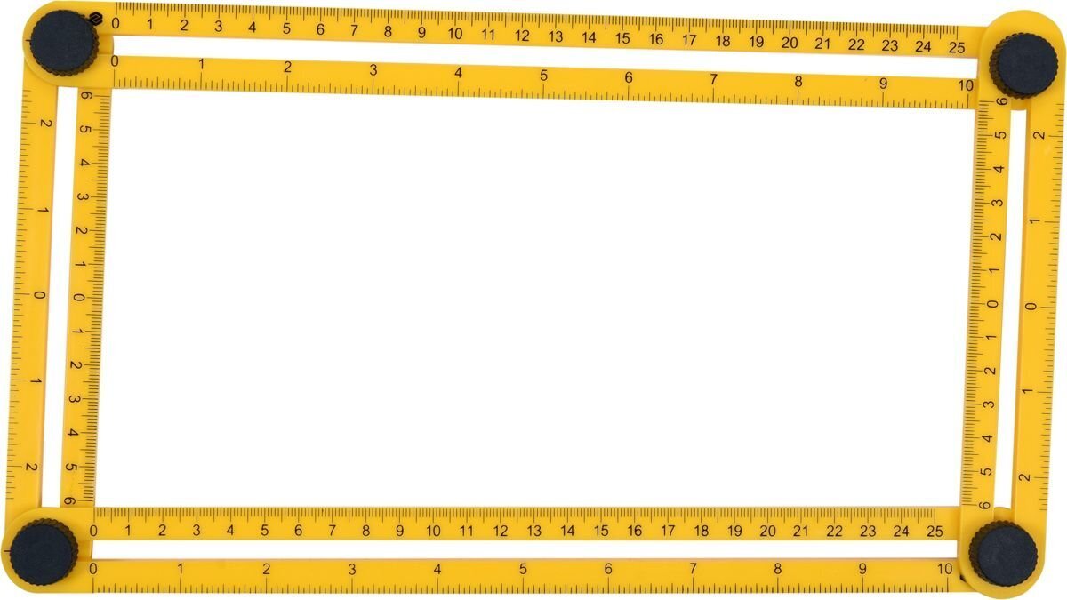 Lineāls-veidne regulējams Vorel (18470) cena un informācija | Rokas instrumenti | 220.lv