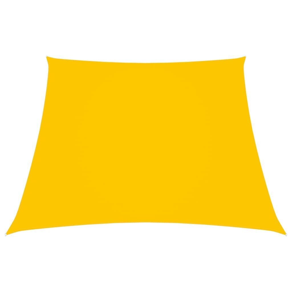 vidaXL saulessargs, dzeltens, 4/5x3 m, oksfordas audums цена и информация | Saulessargi, markīzes un statīvi | 220.lv