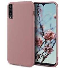 Силиконовый чехол Moozy Minimalist для Samsung A50, тонкий и матовый чехол из силикона TPU, роза бежевого цвета цена и информация | Чехлы для телефонов | 220.lv