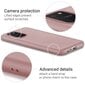 Moozy Minimalist plāns, matēts silikona vāciņš saderīgs ar Samsung S10 Lite telefona modeli, Rozīgi bēšs cena un informācija | Telefonu vāciņi, maciņi | 220.lv