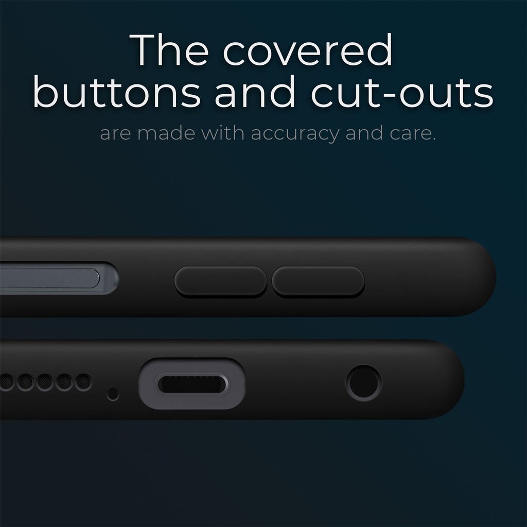 Moozy Lifestyle telefona vāciņš saderīgs ar Xiaomi Redmi Note 9S, Redmi Note 9 Pro – augstvērtīga silikona apvalks ar matētu virsmu un mīkstu mikrošķiedras oderi, Melns цена и информация | Telefonu vāciņi, maciņi | 220.lv