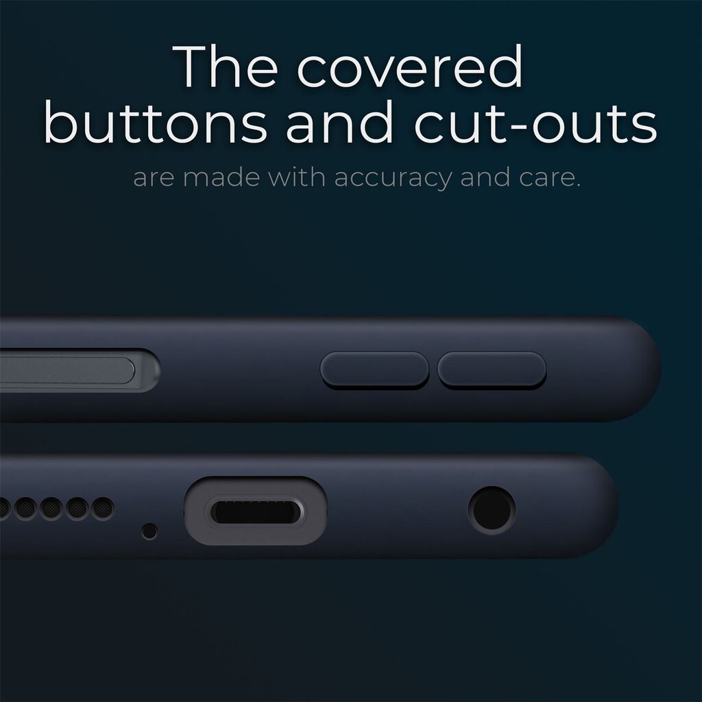 Moozy Lifestyle telefona vāciņš saderīgs ar Xiaomi Redmi Note 9S, Redmi Note 9 Pro – augstvērtīga silikona apvalks ar matētu virsmu un mīkstu mikrošķiedras oderi, Pusnakts zils цена и информация | Telefonu vāciņi, maciņi | 220.lv