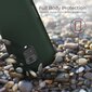 Moozy Lifestyle telefona vāciņš saderīgs ar Xiaomi Redmi Note 9S, Redmi Note 9 Pro – augstvērtīga silikona apvalks ar matētu virsmu un mīkstu mikrošķiedras oderi, Tumši zaļš cena un informācija | Telefonu vāciņi, maciņi | 220.lv
