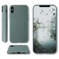 Moozy Minimalist plāns, matēts silikona vāciņš saderīgs ar iPhone XR telefona modeli, Pelēkzils cena un informācija | Telefonu vāciņi, maciņi | 220.lv
