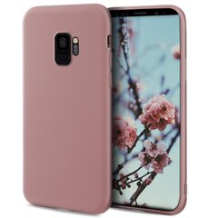 Силиконовый Чехол Moozy Minimalist для Samsung S9 – тонкий и матовый чехол из силикона TPU, роза бежевого цвета цена и информация | Чехлы для телефонов | 220.lv