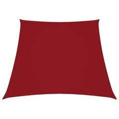 vidaXL saulessargs, sarkans, 4/5x3 m, oksfordas audums цена и информация | Зонты, маркизы, стойки | 220.lv